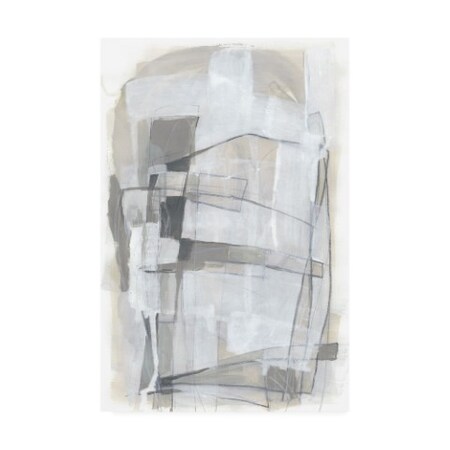 June Erica Vess 'Verticality I' Canvas Art,16x24